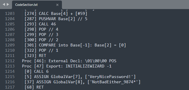 Extracted setup script
