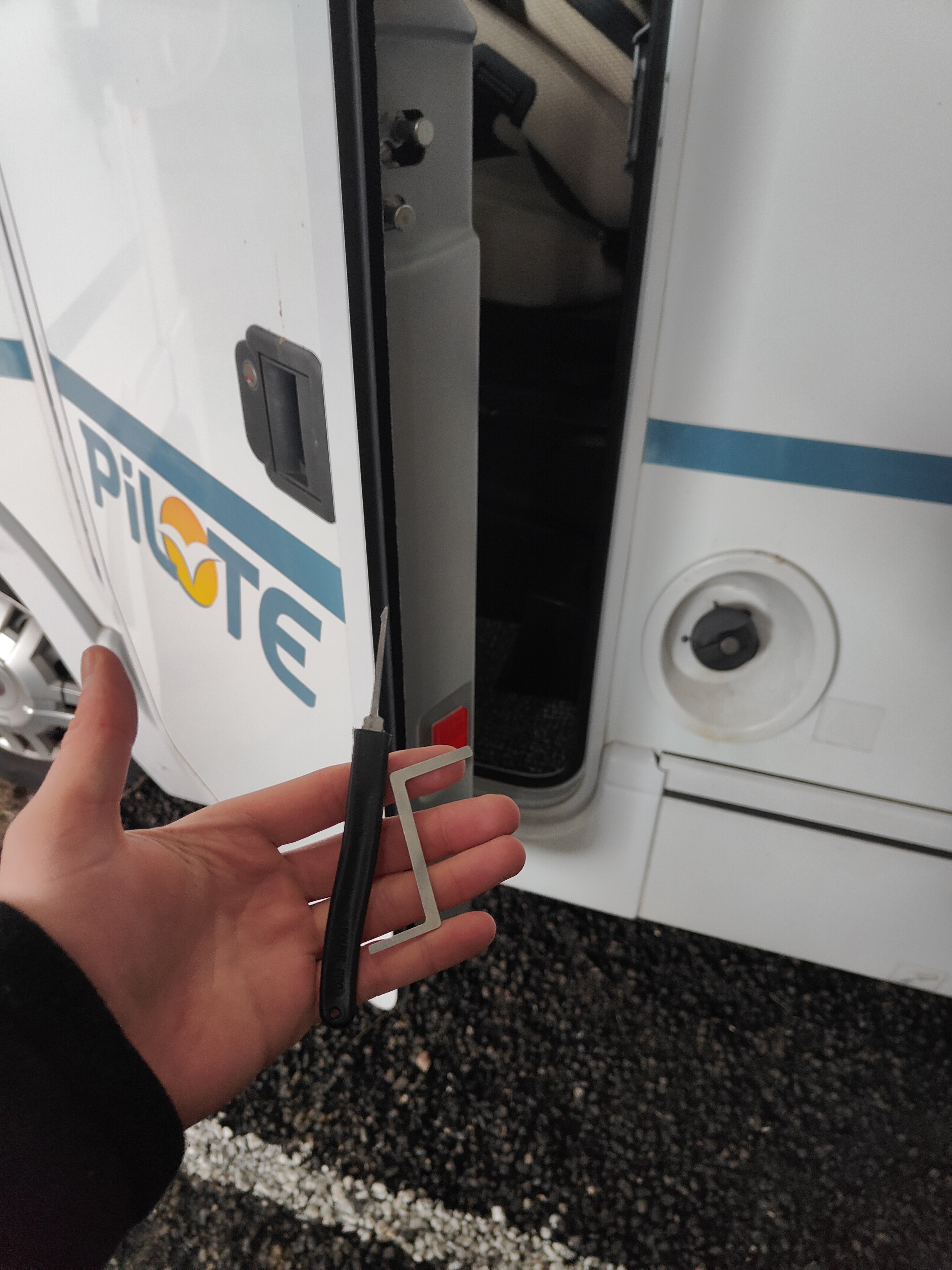 Driver door